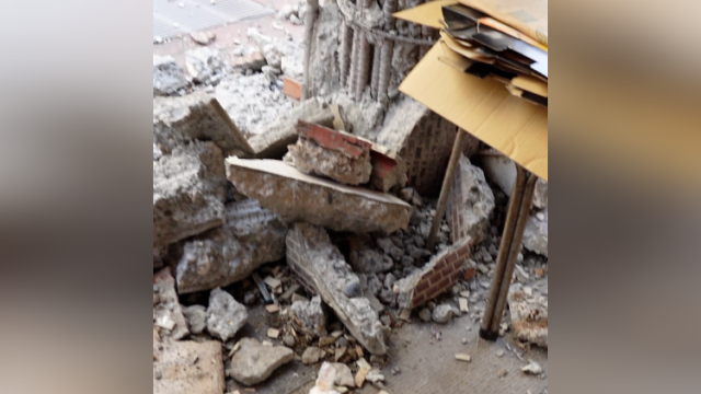 震后直击花莲震中：网红钢管红茶店立柱开裂、北滨街损毁严重