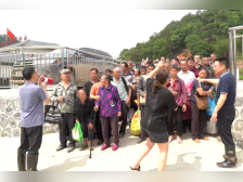 韶关江湾镇农场主暴雨前转移：人员安全最重要，已到市区住下