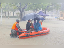 中山部分镇街暴雨红色预警，三乡镇已转移群众60余人