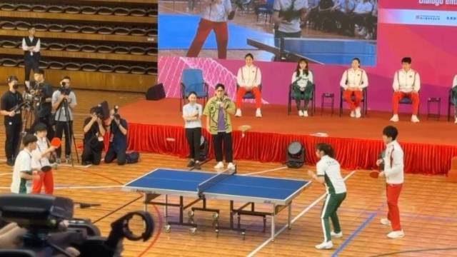 内地奥运健儿与澳门青年交流，全红婵被问训练遇失败如何调整