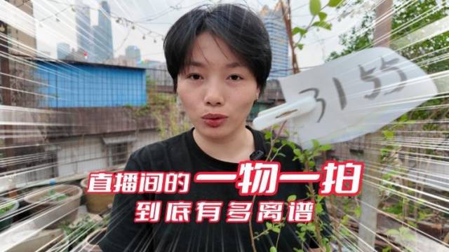 贴上号码一物一拍，到货后却傻眼了？揭秘花苗直播间乱象