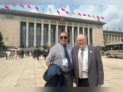 飞虎队老兵后代10年后再度来华参加阅兵观礼!称意义非凡