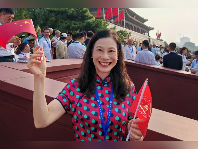 “每个瞬间都让我热血沸腾”!粤港澳大湾区律师现场观看阅兵