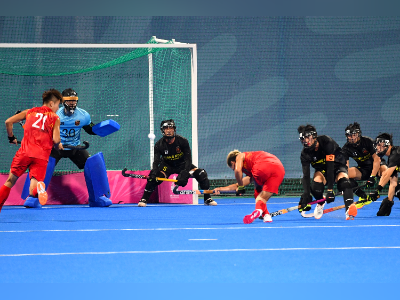 全运会曲棍球男子组决赛：广东队决胜大战惜败，最终摘银