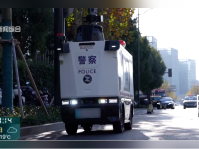 九识化身AI交警，让违停治理更加温情