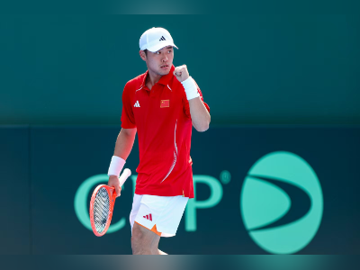 吴易昺力克世界排名第45位球员，戴维斯杯首日中葡战成平手