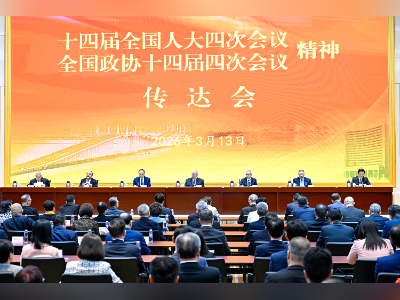 岑浩辉传达全国两会精神：“十五五”规划给予澳门新发展机遇