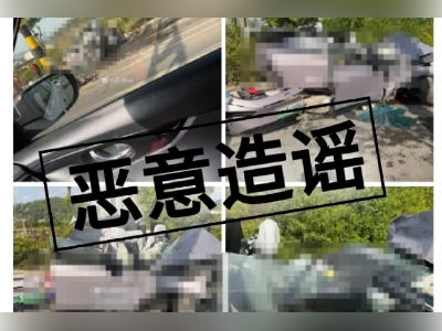 车祸后车顶没了，彻底散架？小鹏汽车紧急辟谣