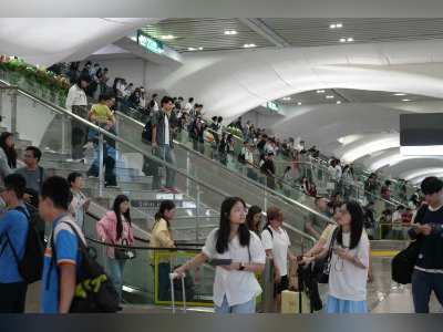 长假返程高峰持续，5月5日铁路“运回”广州近76万人