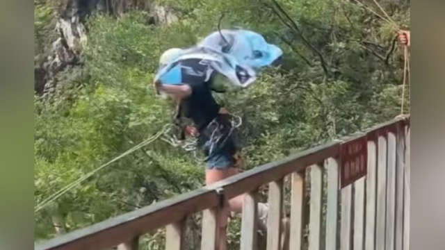 “悬崖秋千”玩的是心跳，而绝不是命
