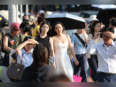 “热麻了”，广州今日最高温41.6℃，花都区橙色预警生效