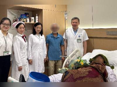 被当地医生判定需截肢后，孟加拉国女子来广州手术，保住右腿
