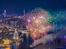 定了！白鹅潭！广州2025年春节烟花汇演即将开放预约