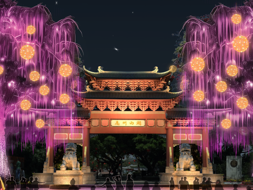 今日上线！惠州西湖灯会预约入口→