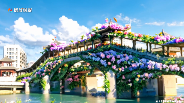 广州增城：智“绘”繁花凝春色