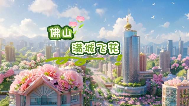 满城飞花！佛山开满了春天