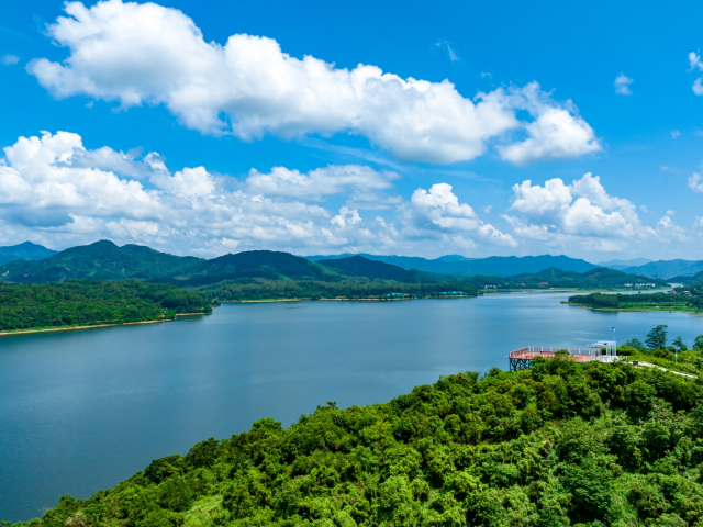 别告诉我，这么美的显岗水库你还没去过 | 图说博罗“百千万工程”