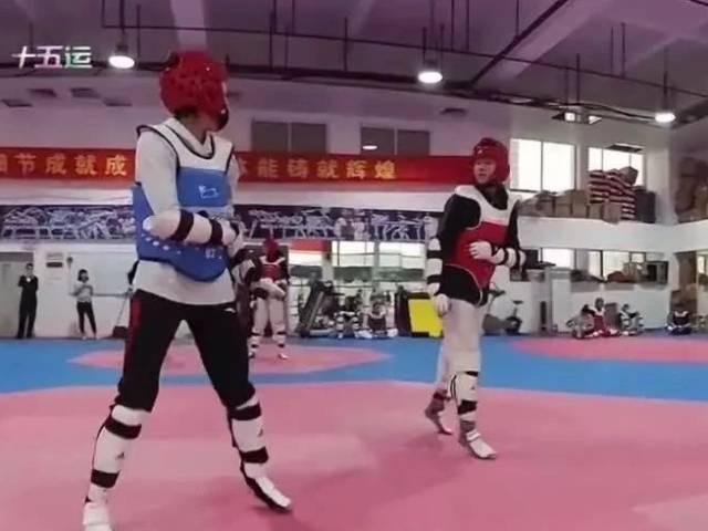 广东跆拳道队向全运备战发起最后冲刺