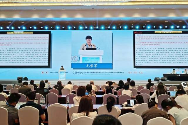 毛荣军在大会上作专题报告