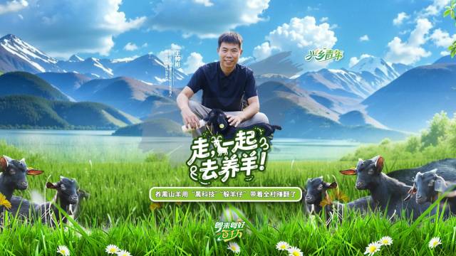 这个兴乡青年用“黑科技”养黑山羊，带着全村赚翻了