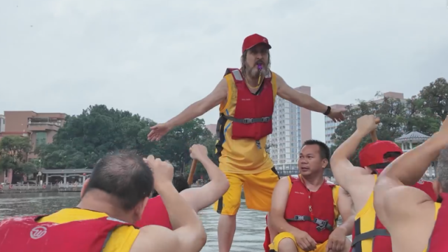 潮起东江 百年龙舟逐浪最美乡村