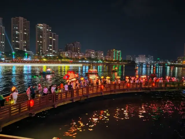 国庆必冲河源!鱼灯、烟花、无人机、美食,“水、陆、空”都来齐了,怎能缺你?!