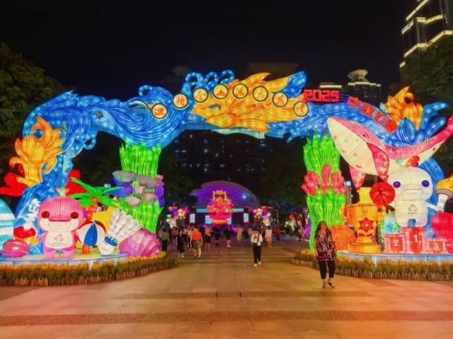 试灯成功!好靓!正式亮灯时间→