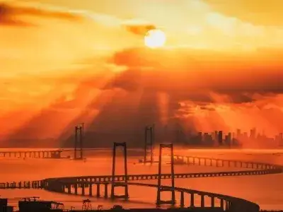 “双节”假期打卡深中通道日出观赏点，这样走不堵→