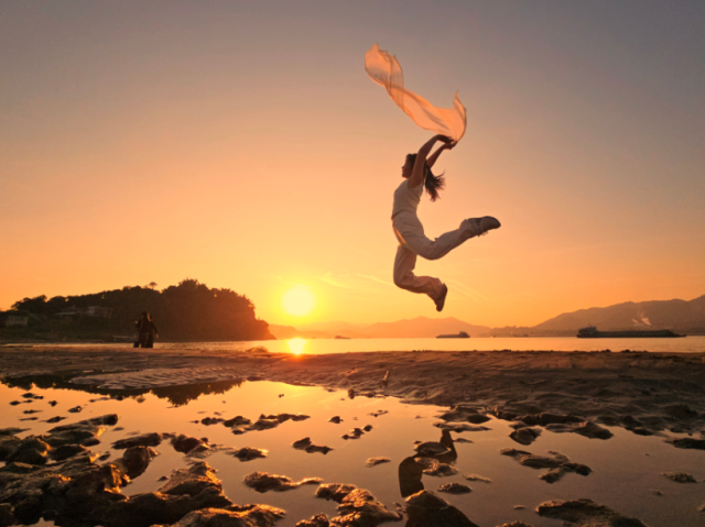 为了这张照片,特意去了一趟云浮湾边村