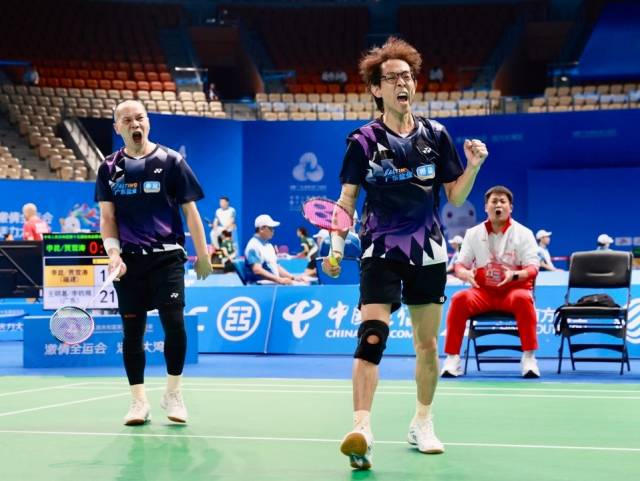 全运“粤”章 | 全运会群众比赛羽毛球项目首金花落广东队