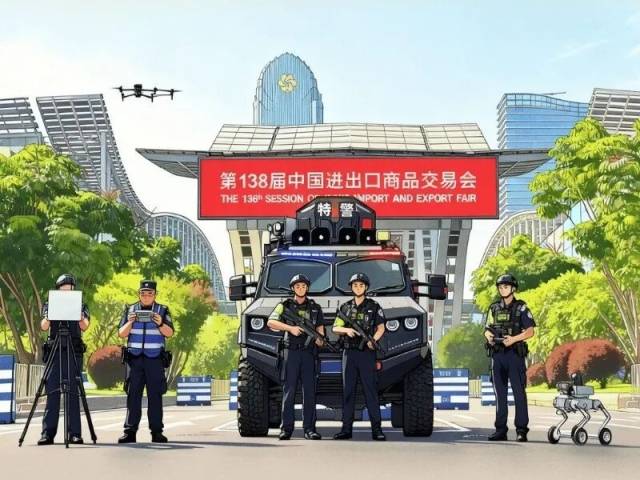 十五运会开幕在即，广州公安 “科技守护天团” 时刻在线！