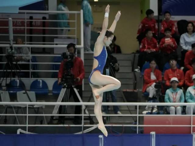 全运“粤”章 | 广东队金牌+1！王伟莹获得跳水女子个人全能冠军