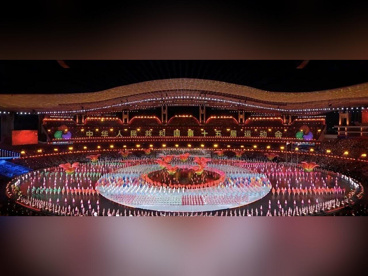 机器人敲青铜乐器、咏春拳、水上英歌……全运会开幕式超燃瞬间回顾!