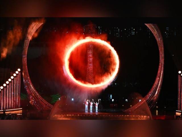 从深海“源火”到机器人奏乐：十五运会开幕式这些名场面太惊艳！