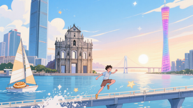 诗歌季小诗人们以诗配画，憧憬大湾区的美好未来