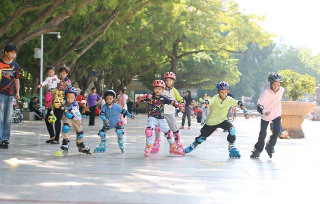 公园就是体育场！全运精神在惠州街头巷尾延续