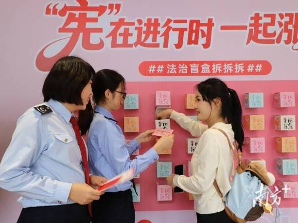 “非遗+普法”!陆河税务开展宪法宣传周活动