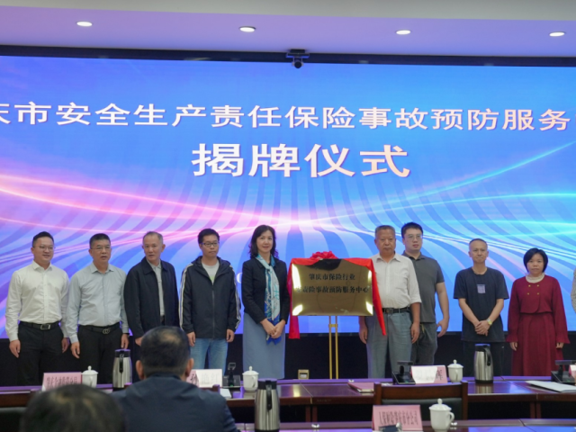 赞！肇庆“信用+安责险”模式获评省诚信案例