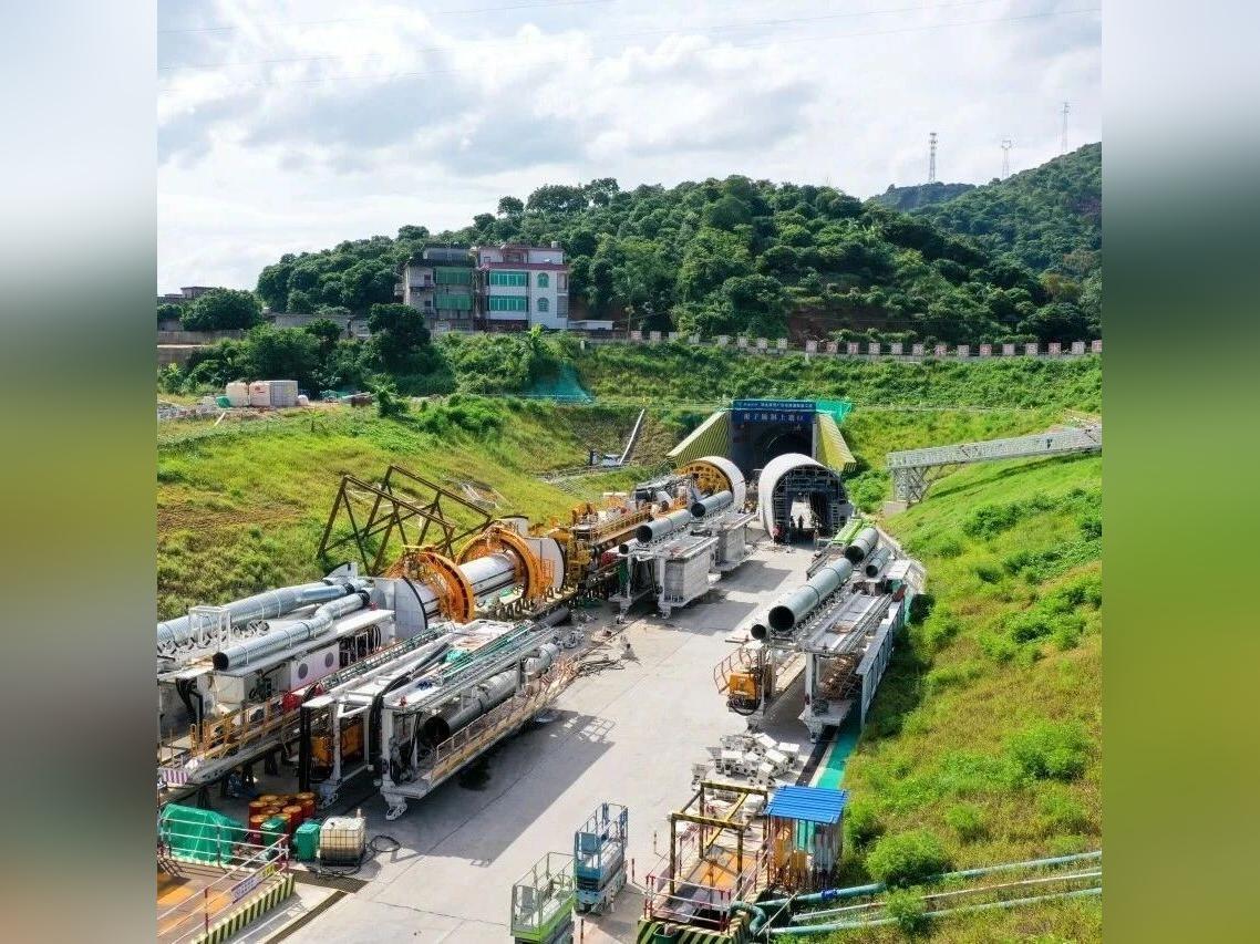 【省重点项目】环北部湾广东水资源配置工程实现TBM连续自主掘进新突破
