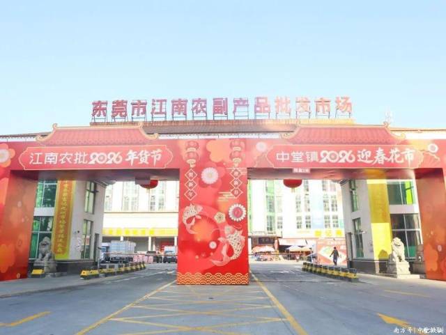 花漾·新春 | 年味正浓~中堂迎春花市持续火热!行花街办年货就来江南农批→