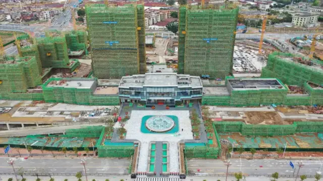 肇庆建工：抢抓施工黄金期，全力奋战项目建设