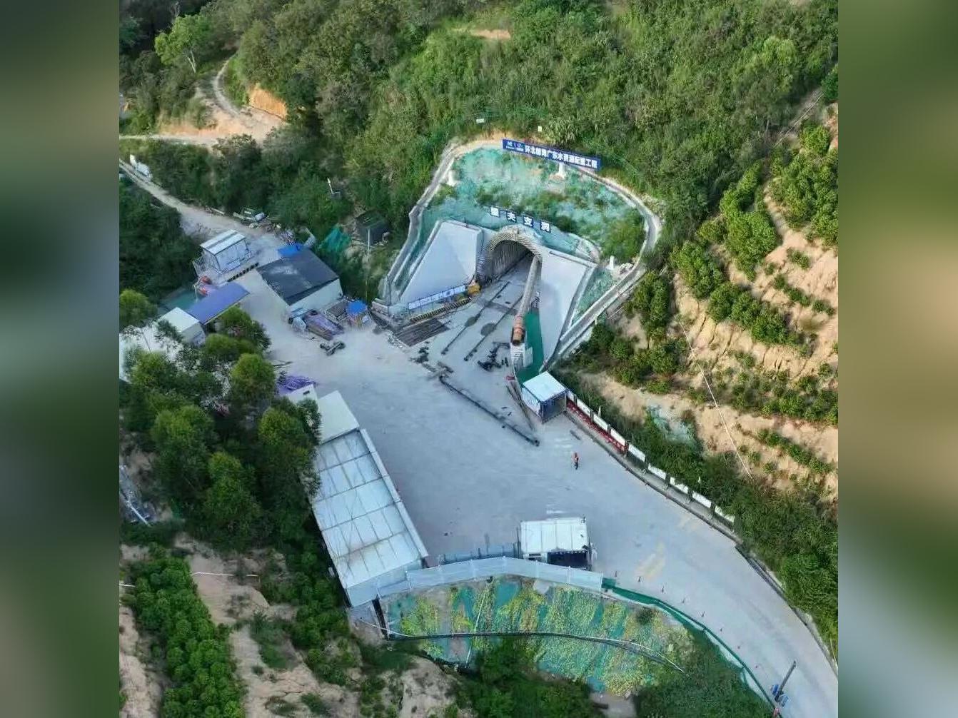 【省重点项目】环北部湾广东水资源配置工程首条TBM区间顺利贯通