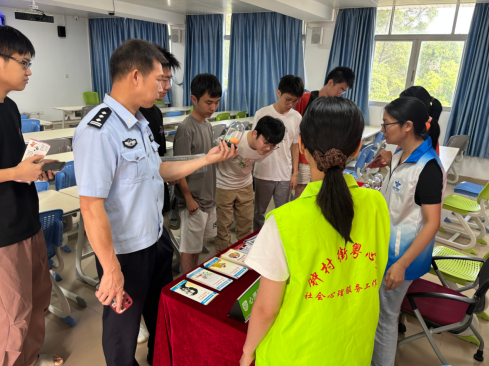 钟村街禁毒办走进广东工业大学(番禺校区),揭秘校园高发诈骗手法