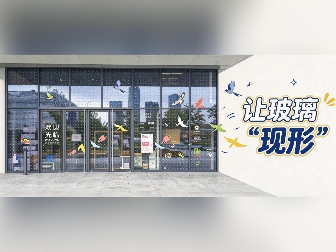 鸟看不见“隐形杀手”?那就让玻璃“现形”