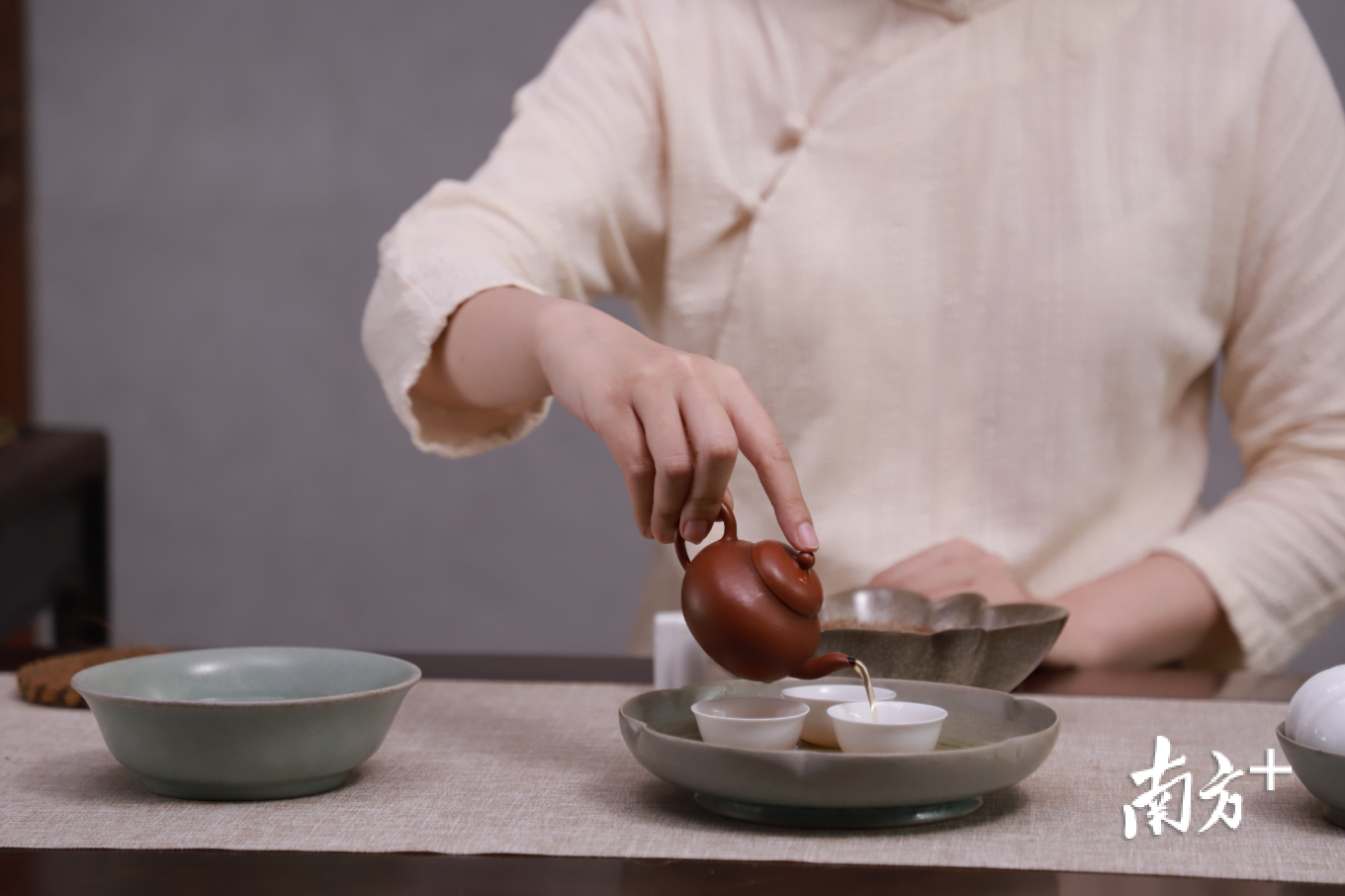 潮州工夫茶。洪丽纯 摄