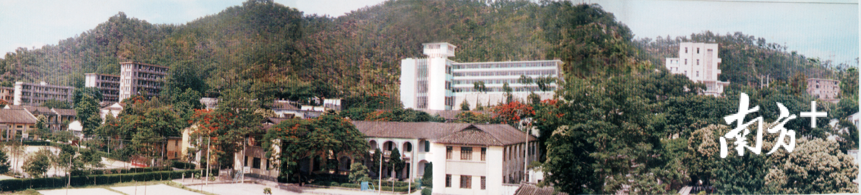 上世纪80年代的韩师西区。