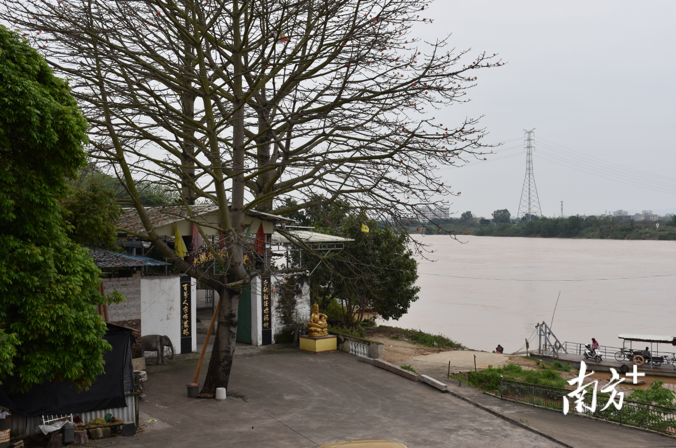 磷溪镇大码头报德善堂堂址。受访者供图