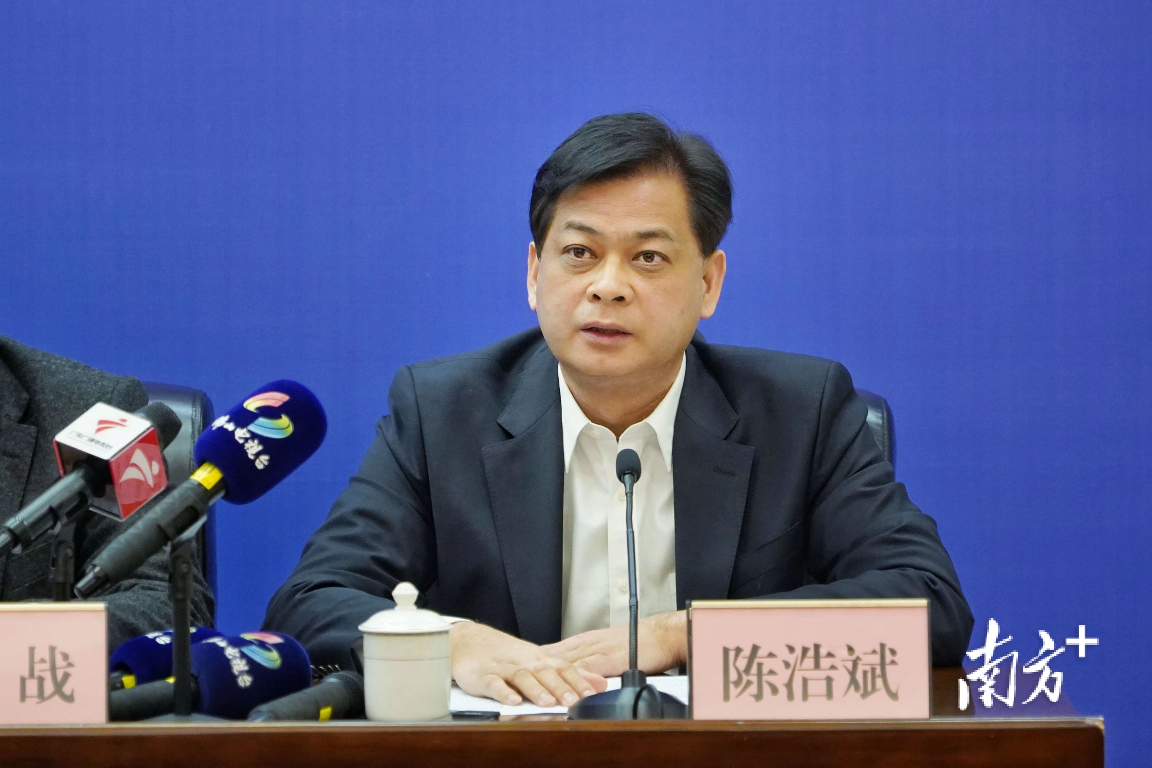 佛山市市场监管局局长陈浩斌。戴嘉信 摄