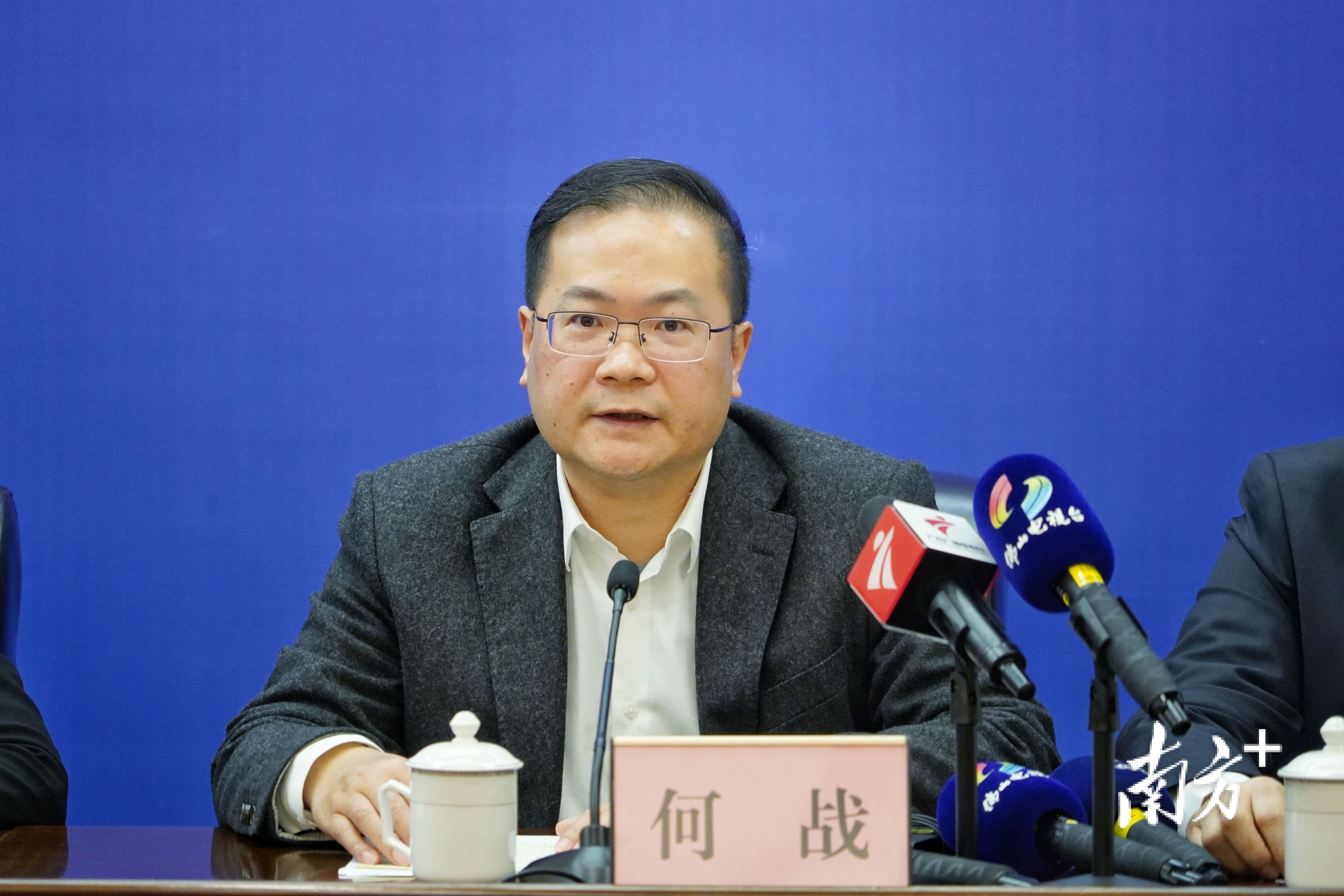 佛山市农业农村局局长何战。戴嘉信 摄