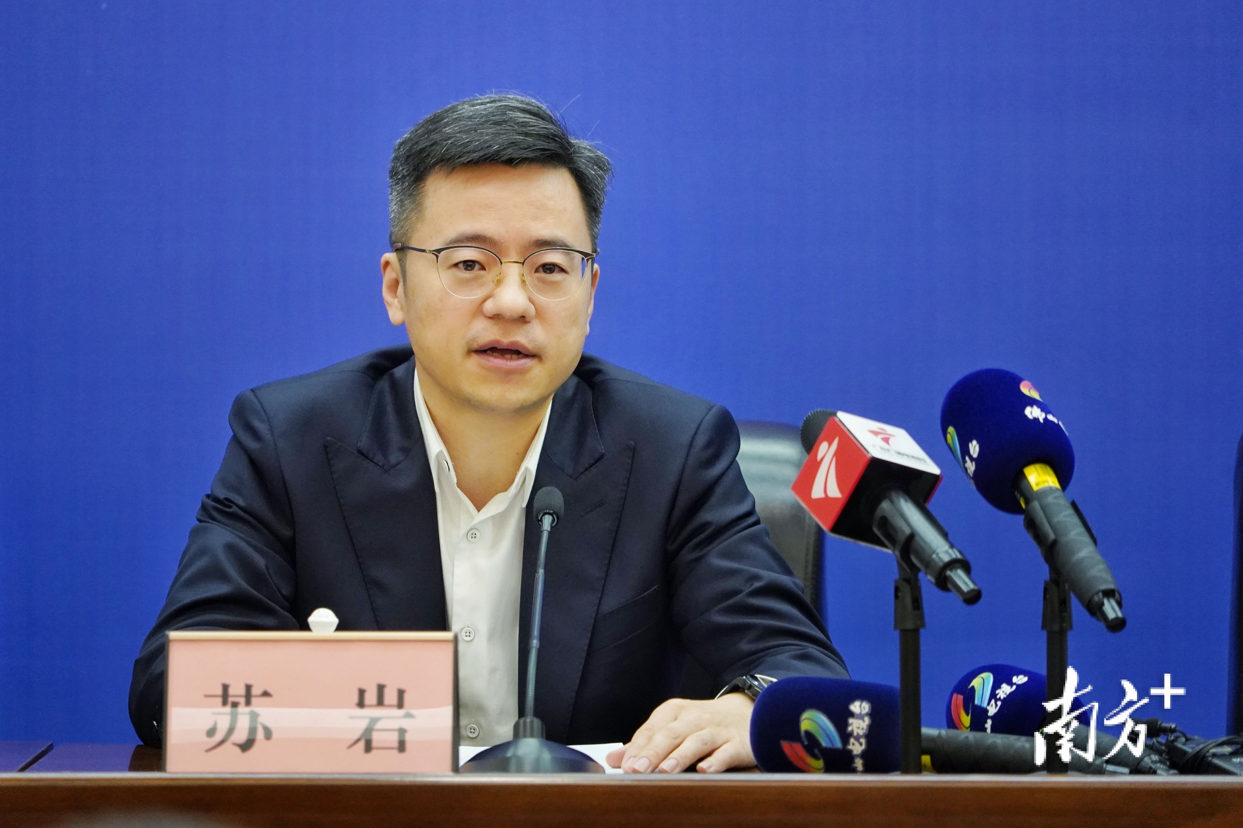 佛山市人力资源社会保障局局长苏岩。戴嘉信 摄